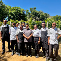 Le Pommier Kitchen Team Photo