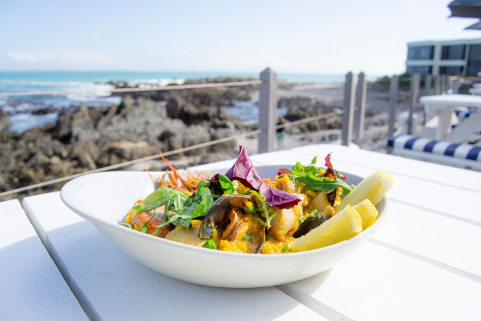 On The Rocks Restaurant in Bloubergstrand