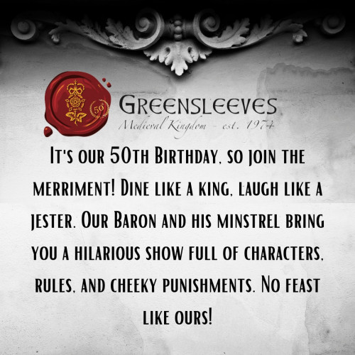 Greensleeves is 50 Years Old!
