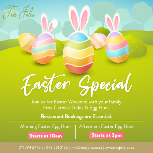 Easter Special at Tres Jolie