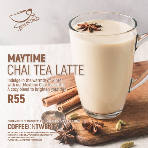 Maytime Chai Tea Latte