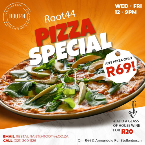 Root44 Pizza Special