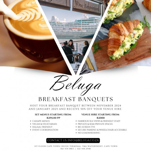 Breakfast Banquets at Beluga