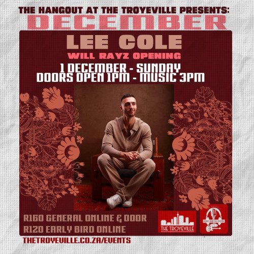 LIVE - LEE COLE + WILL RAYZ