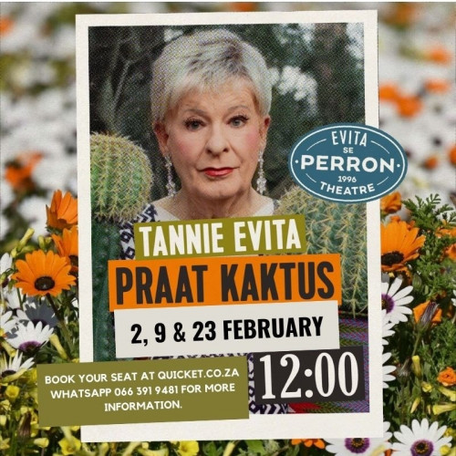 Tannie Evita praat Kaktus