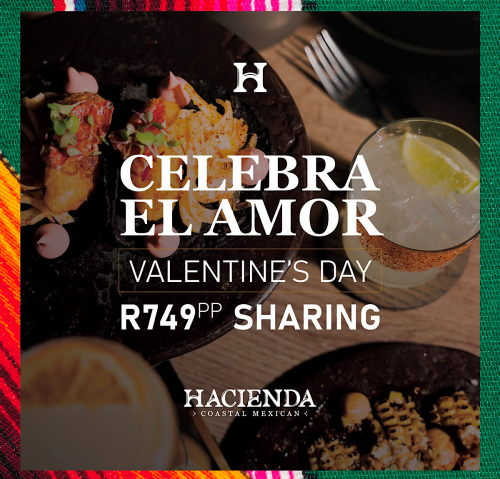 Celebra el Amor con Hacienda this Valentine’s Day