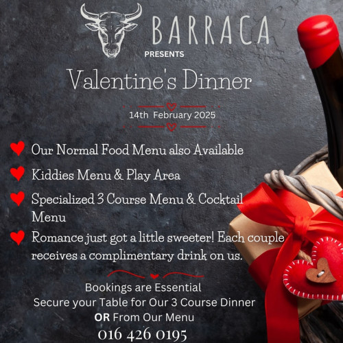 Valentine's Day at Barraca Vaal