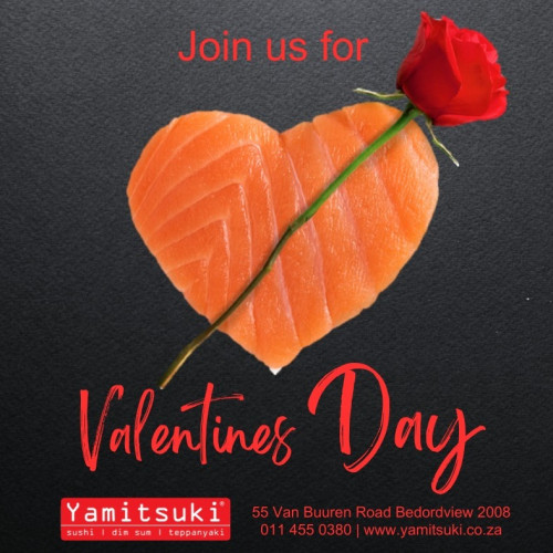 Celebrate love this Valentine's Day at Yamitsuki