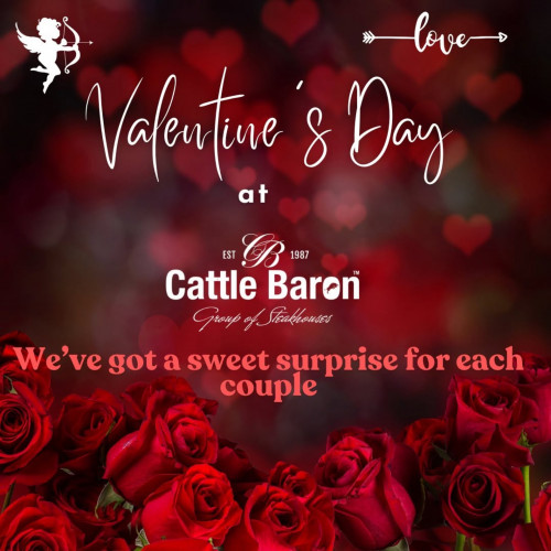 Valentine's Day at Cattle Baron Satara