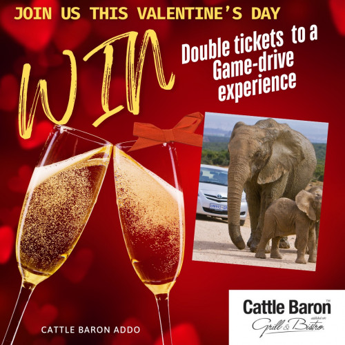 Celebrate Valentine's Day at Addo Cattle Baron! 