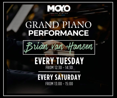 Brian van Hansen - Tuesday & Saturdays at Moyo