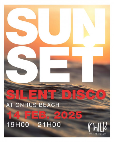 Sunset Disco on the Beach