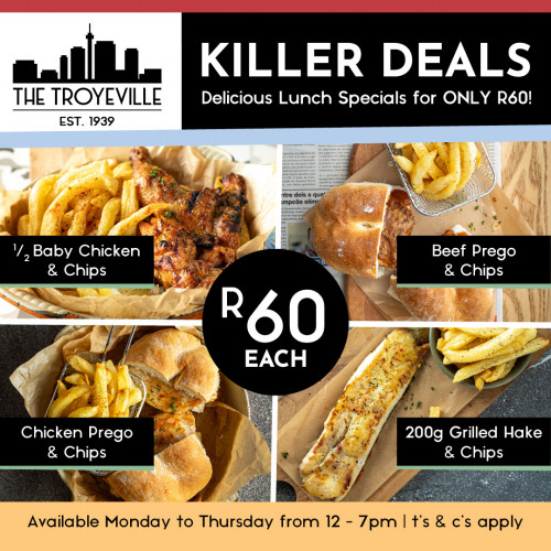 R60 Killer Meal Deals 