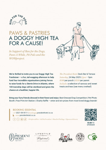 Paws & Pastries - High Tea at the President