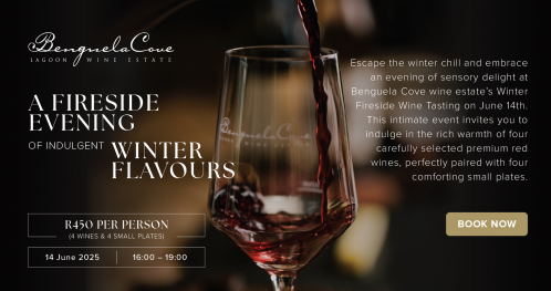 Winter Fireside Wine Tasting | 14 June 2025