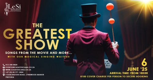 The Greatest Show - with Singing Waiters