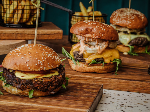 Winter Burger Special with a Twist