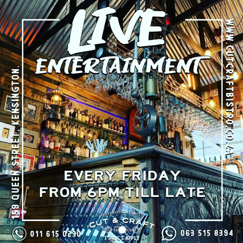 Live Entertainment Every Friday