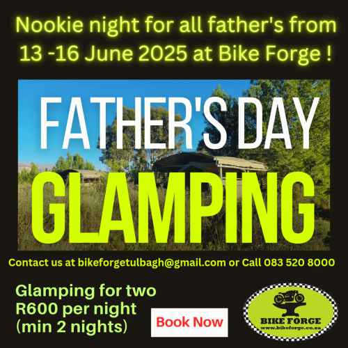 Father's Day Glamping Special !
