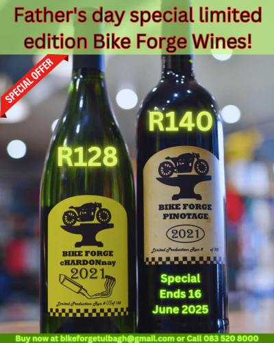 Father's Day Limited offer on Bike Forge Wines!