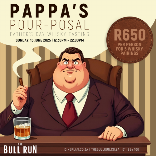 Pappa's Pour-posal Father's Day Whisky & Food Tasting