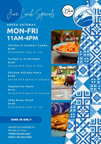 June Lunch Specials Are Here!