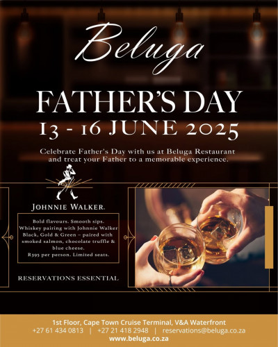 Celebrate Father's Day with a Whiskey Pairing Experience at Beluga