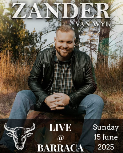 Zander Van Wyk Live on Father's Day at BARRACA!