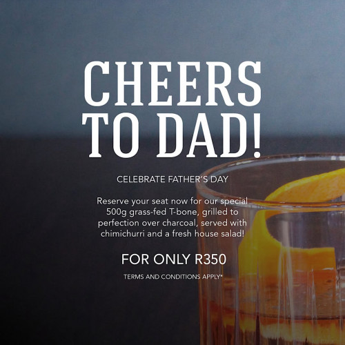 Father's Day at Iron Steak