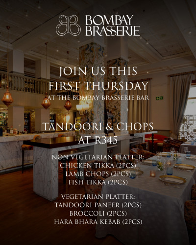 First Thursday at the Bombay Brasserie Bar
