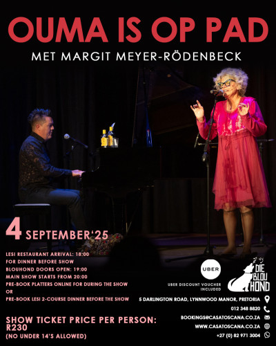 Ouma is op pad met Margit Meyer-Rödenbeck
