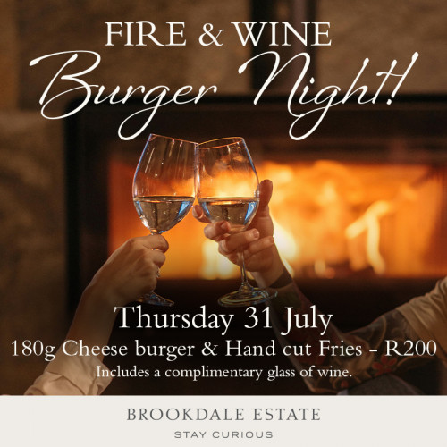 FIRE & WINE | Burger Night -Thursday 31 July