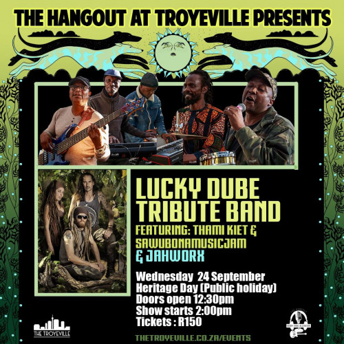 LIVE - LUCKY DUBE TRIBUTE BAND + JAHWORX