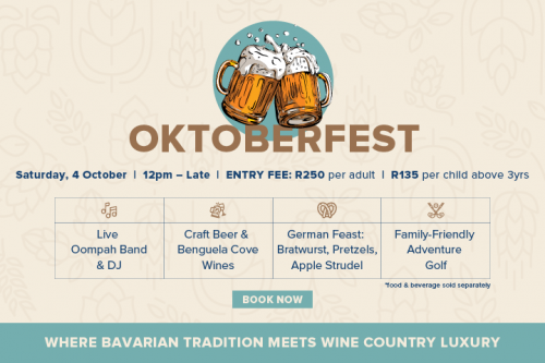 Oktoberfest at Benguela Cove 2025 | 4 October 2025