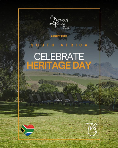 Celebrate Heritage Day at Devon Valley Hotel