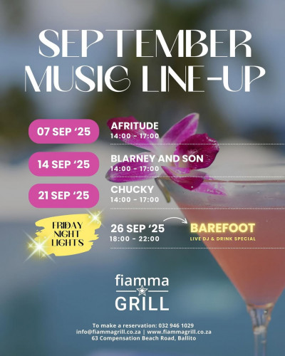 September Music Line-Up