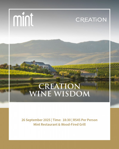 Wine Wisdom Evening with Creation Wines