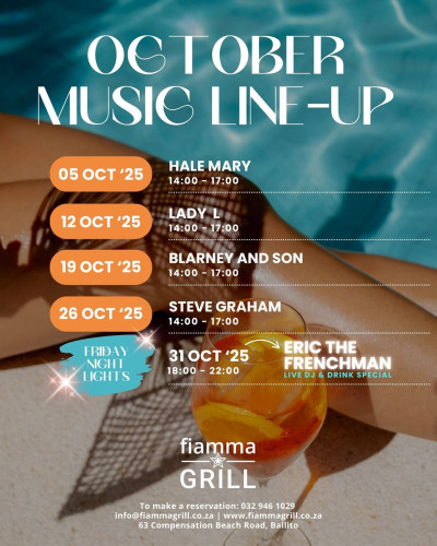 October Music Line-Up