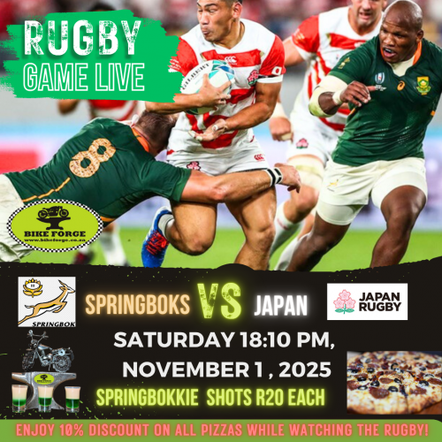 Rugby Night at Bike Forge