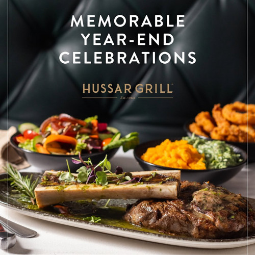 Year End Celebrations at Hussar Grill