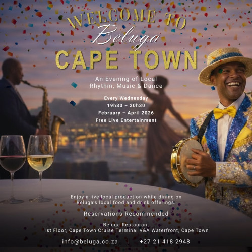 Beluga Welcomes you to Cape Town