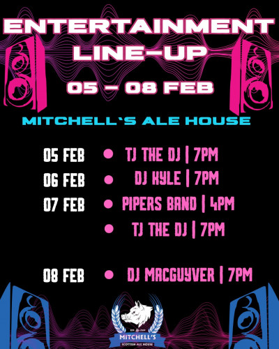 Live Music All Weekend at Mitchells Ale House