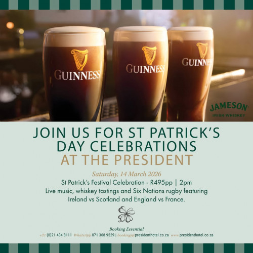 St Patrick's Day at The President