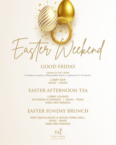 Celebrate the Easter Weekend at The Taj