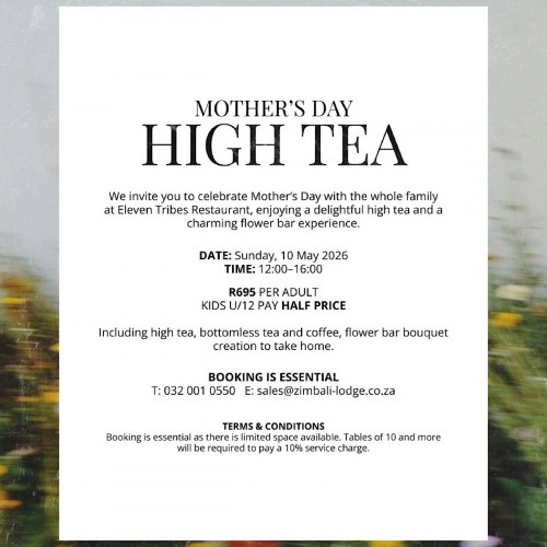 Mother's Day High Tea