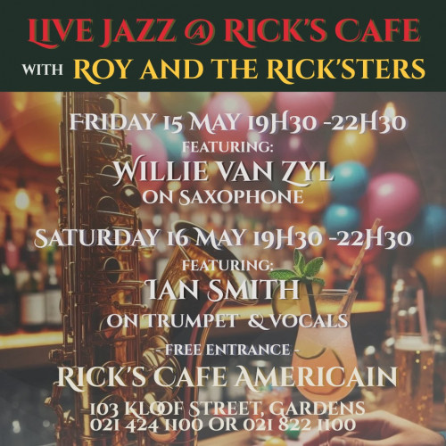 Live Jazz with Roy and Rik'sters!
