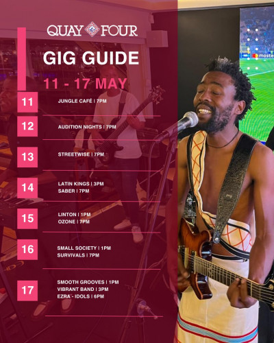 Quay Four Gig Guide