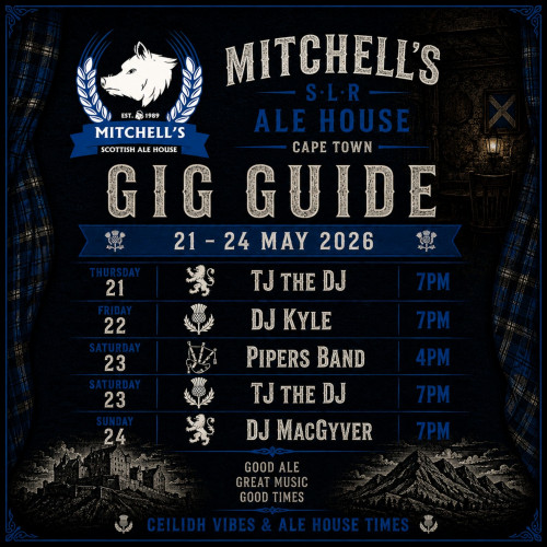 This Week's Schedule at Mitchells Ale House