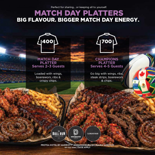 MATCH DAY PLATTERS