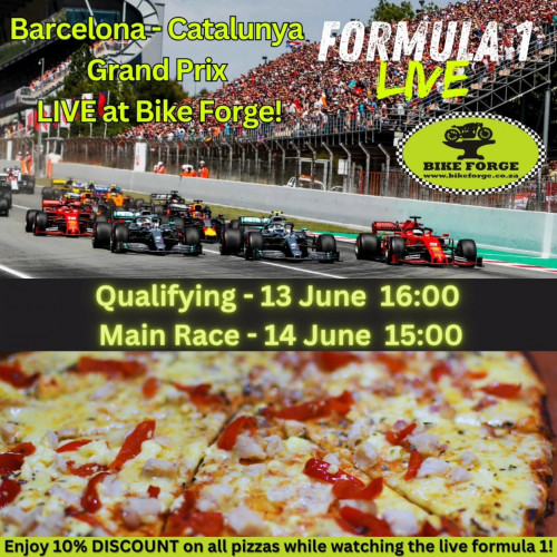 This Weekend at Bike Forge - Formula 1 Live